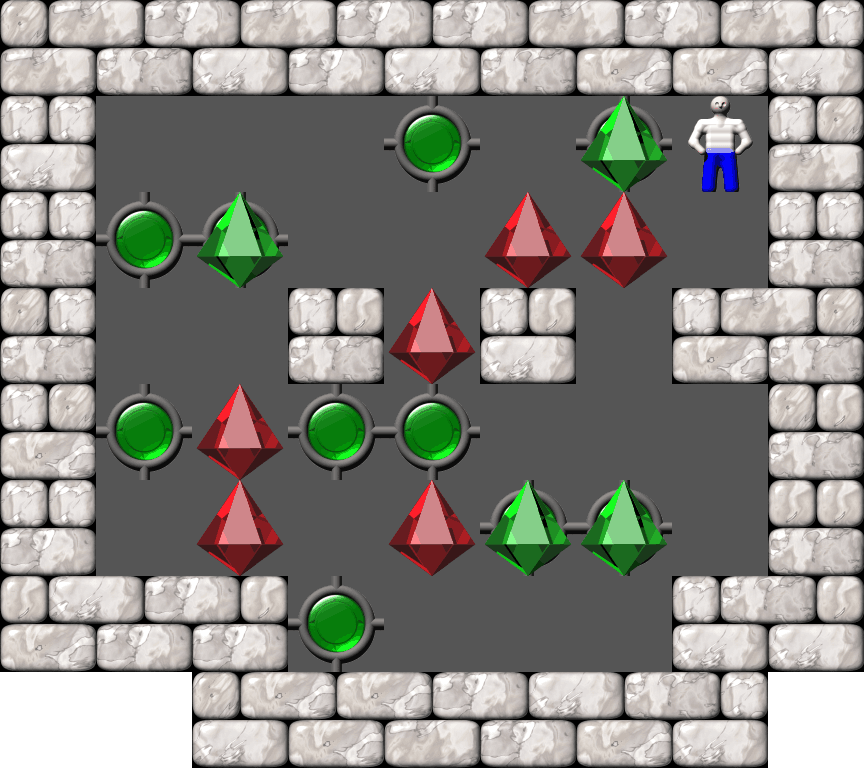 Sokoban Revenge 25 level 2